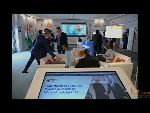 Светодиодный экран и интерактивные столы для Invest India